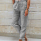 🌸LAST DAY SPECIAL PRICE: ￡12.99!!🌸Women's  Elastic Waist Cotton Linen Casual Pants