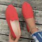 📢📢60 % Rabatt!! ⏰ Damen Flachschuhe aus Wildleder – runde Form, flacher Absatz, einfarbig