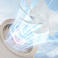 📢📢50 % Rabatt!! ⏰Kleiner tragbarer aufladbarer wandmontierter Ventilator mit Lampen
