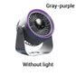 📢📢50 % Rabatt!! ⏰Kleiner tragbarer aufladbarer wandmontierter Ventilator mit Lampen