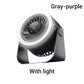 📢📢50 % Rabatt!! ⏰Kleiner tragbarer aufladbarer wandmontierter Ventilator mit Lampen