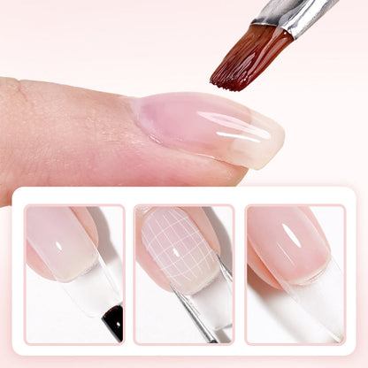 📢📢5 kaufen， 5 gratis⏰ 3-in-1 Selbstnivellierendes Nagelaufbaugel – Perfekte Oberfläche &amp; Professionelle Stärke! HEMA-frei &amp; Hypoallergen! ✨