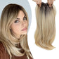 📢📢50% RABATT! ⏰ Topper mit Pony – Geschichtete Haarteile für dünnes Haar, Volumen & Natürlichkeit in Sekunden 💇‍♀️✨
