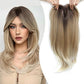 📢📢50% RABATT! ⏰ Topper mit Pony – Geschichtete Haarteile für dünnes Haar, Volumen & Natürlichkeit in Sekunden 💇‍♀️✨