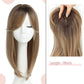 📢📢50% RABATT! ⏰ Topper mit Pony – Geschichtete Haarteile für dünnes Haar, Volumen & Natürlichkeit in Sekunden 💇‍♀️✨