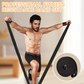 📢📢50% RABATT !!⏰ 5-teiliges Fitnessband-Set – 5 Stufen, Anker, Griffe – ideal für Kraft, Yoga & Pilates! 🧘