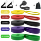 📢📢50% RABATT !!⏰ 5-teiliges Fitnessband-Set – 5 Stufen, Anker, Griffe – ideal für Kraft, Yoga & Pilates! 🧘