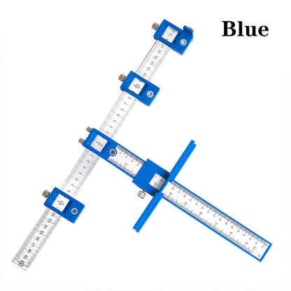 📢📢50 % RABATT !! ⏰Verstellbare Vorrichtung für Schrankbeschläge – Präzisionsführung, Robuste Aluminiumkonstruktion & Ideal Für Die Montage Von Möbelbeschlägen 🛠️