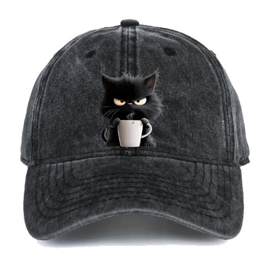 📢📢40 % Rabatt!! ⏰Süße schwarze Katze Vintage Baseball Cap
