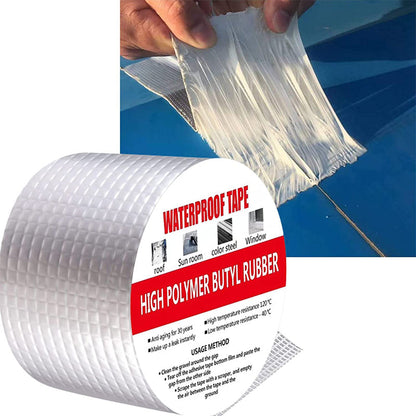 📢📢50% RABATT !!⏰Extrastarkes wasserdichtes Aluminiumfolien-Klebeband