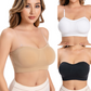 👙 KAUFE 2, ERHALTE 1 GRATIS! 🤍 Damen Bandeau-BH ohne Bügel mit Abnehmbaren Trägern – Bequem, Vielseitig & Perfekt für Jeden Tag 🌸