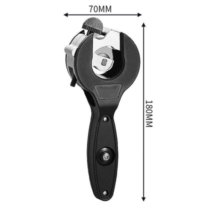 📢📢50% RABATT !!⏰ Einhand-Ratschenschneider – ergonomisches Design für präzise Schnitte in Kupfer/Kunststoff/Aluminium 🛠️📏