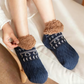 Cozy Lounge Slipper Socks with Grippers