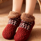 Cozy Lounge Slipper Socks with Grippers