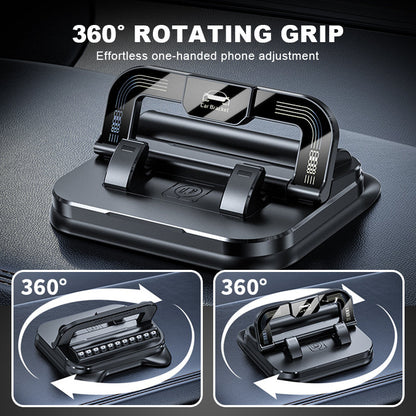 📢📢50% RABATT !!⏰360° drehbarer, faltbarer Handyhalter – universell kompatibel mit rutschfester Unterseite für Schreibtisch, Auto und Reisen 🚗💻