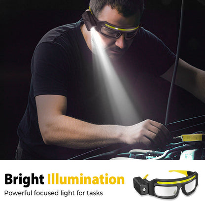 ✨Freihändige LED-Arbeitslichtbrille