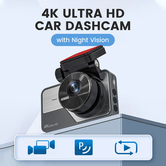 ⏳Begrenzte Zeit 50% Rabatt💥🎁 Sonderangebot für kurze Zeit 🔥 4K Ultra HD Auto-Dashcam mit Nachtsicht
