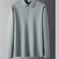 📢📢50 % Rabatt!! ⏰Herren einfarbiges Business-Casual-Oberteil mit Kragen