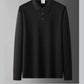 📢📢50 % Rabatt!! ⏰Herren einfarbiges Business-Casual-Oberteil mit Kragen