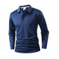 📢📢50 % Rabatt!! ⏰Herren einfarbiges Business-Casual-Oberteil mit Kragen