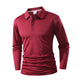 📢📢50 % Rabatt!! ⏰Herren einfarbiges Business-Casual-Oberteil mit Kragen