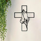 📢📢50 % RABATT!!! ✨Spirituelle Wohnkultur Kreuz mit betenden Händen