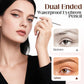 Dual-Ended 2 Tip Waterproof Eyebrow Pencil & Brush