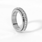 🔥Solange der Vorrat reicht 48 % Rabatt!🎉Drehbarer Spinner-Ring aus Titanstahl mit Zirkonia