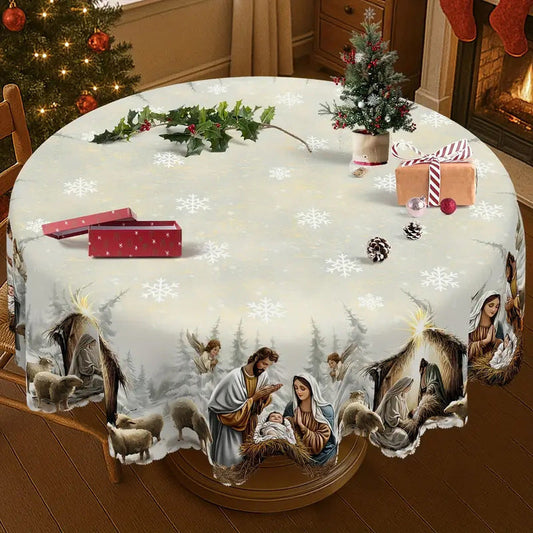 Weihnachts-Tischdecke für Festtagsessen