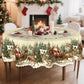 Weihnachts-Tischdecke für Festtagsessen