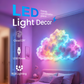 ☁️ 50% RABATT! 🌈 DIY LED-Wolkenlampe – RGB-Farbwechsel, interaktiv & USB-betrieben – Perfekte Stimmungsbeleuchtung für jedes Zimmer ✨