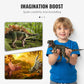 📢📢50% Rabatt  !!⏰🦖🎓 Lustiges & pädagogisches Dinosaurier-Spielzeugset für Kinder – fördert Kreativität & Wissen
