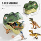 📢📢50% Rabatt  !!⏰🦖🎓 Lustiges & pädagogisches Dinosaurier-Spielzeugset für Kinder – fördert Kreativität & Wissen