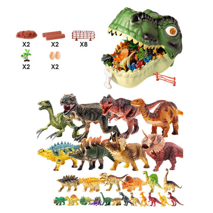 📢📢50% Rabatt  !!⏰🦖🎓 Lustiges & pädagogisches Dinosaurier-Spielzeugset für Kinder – fördert Kreativität & Wissen