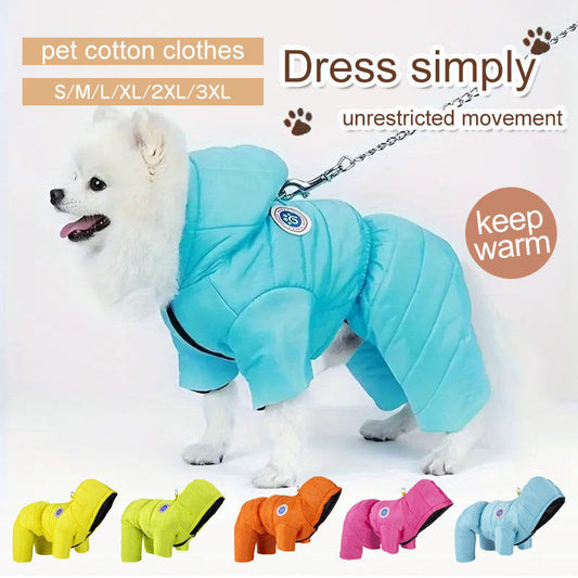 📢📢50% RABATT!!! 🎅Warme, winddichte, gepolsterte Winterhundekleidung