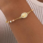 📢📢50 % Rabatt!!!✝️Elegantes Armband mit Strasskreuz