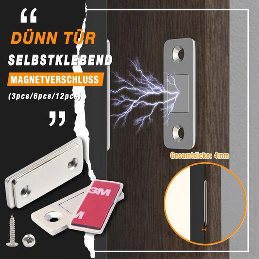 📢📢 JETZT 50 % RABATT!! ⏰Ultra Dünn Tür Magnetverschluss Selbstklebend
