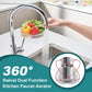 📢📢50 % Rabatt!! ⏰ 360° Drehbarer Wasserhahn mit 2-in-1-Funktion & Trinkwassersprudler – Präzise Armaturen für flexibles, nachhaltiges Kochen! 🌱💧