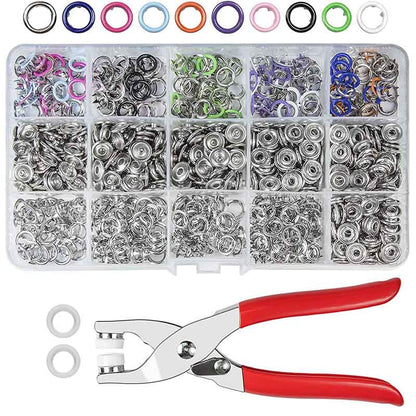 📢📢50% Rabatt!! ⏰Nähfrei-Druckknopf DIY Snap Werkzeug