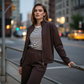 Women's Casual 2-Piece Sweatshirt And Pants Set