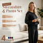 📢📢60 % Rabatt!! ⏰Sweatshirt- und Hosen-Set für Damen mit Paillettenbesatz