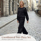 📢📢60 % Rabatt!! ⏰Sweatshirt- und Hosen-Set für Damen mit Paillettenbesatz