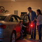 Universeller LED-Warnmagnet-Sensor mit Blinklicht für Autotüren
