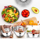 🛍️ 60% RABATT! 🥣 6-teiliges Edelstahl-Schüssel-Set mit Deckel – Spritzschutz, vielseitig & stapelbar – Ideal für Salat, Backen & Aufbewahrung ✨