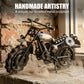 📢📢60 %  RABATT !! ⏰Handgefertigtes Motorradmodell aus Eisen