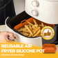 🍟 ✨ Wiederverwendbare Silikonkanne für Airfryer – Maßgeschneidert, leicht zu reinigen und lange Lebensdauer 🔥