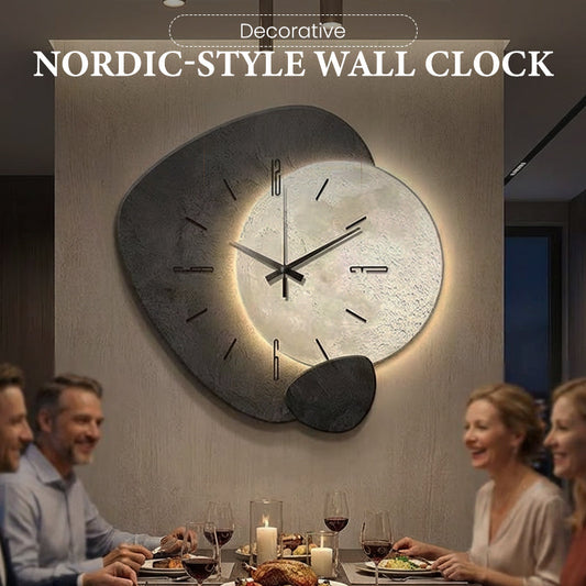 📢📢50 % Rabatt!! ⏰Decorative Nordic-Style Wall Clock