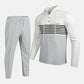 📢📢60 % Rabatt!! ⏰ Herren-Trainingsanzug mit Kapuze und Farbblock-Design 👖