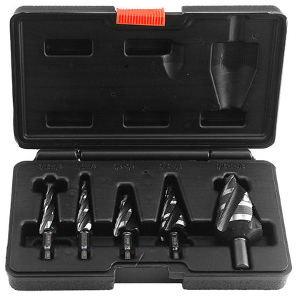 📢📢60 % Rabatt!! ⏰ 5-tlg. HSS-Stufenbohrer-Set für Metall