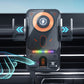 📢📢60 % Rabatt!! ⏰Intelligenter 2-in-1-Autotelefonhalter mit automatischer Drehfunktion und kabellosem Ladegerät⚡